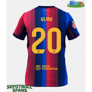 Barcelona Dani Olmo #20 Hemmatröja 2026-27 Kortärmad